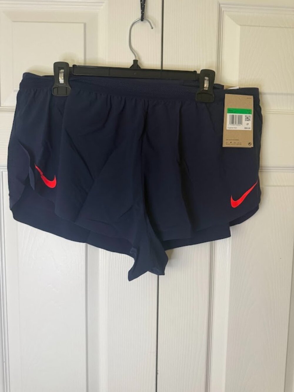 Nike Men's Standard Fit 2"  Navy Running Race Shorts FN3349-451